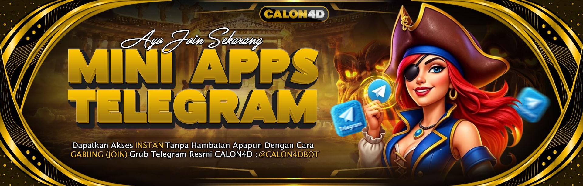 JOIN MINI APPS TELEGRAM CALON4D