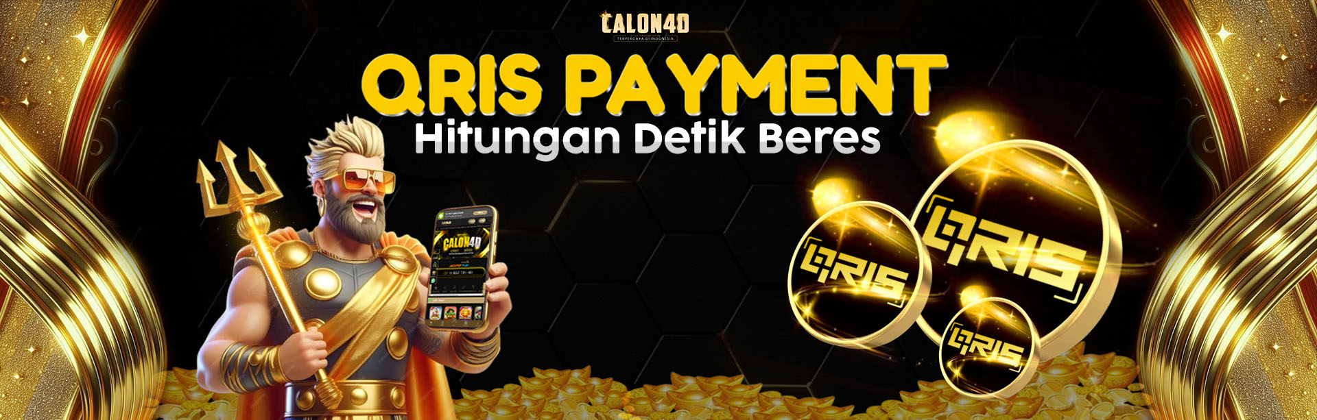 DEPOSIT LEBIH MUDAH DENGAN QRIS	