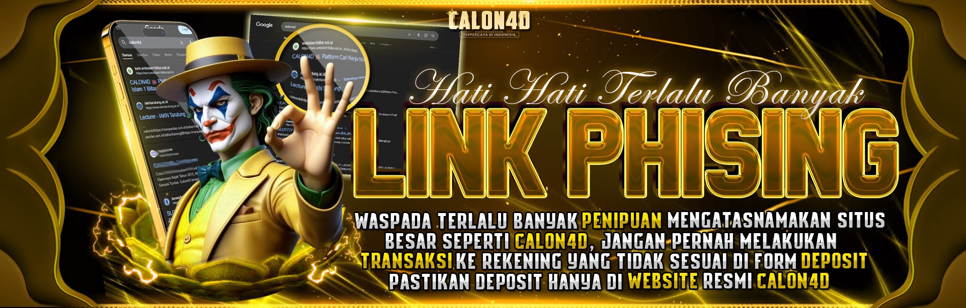HATI HATI LINK PHISING