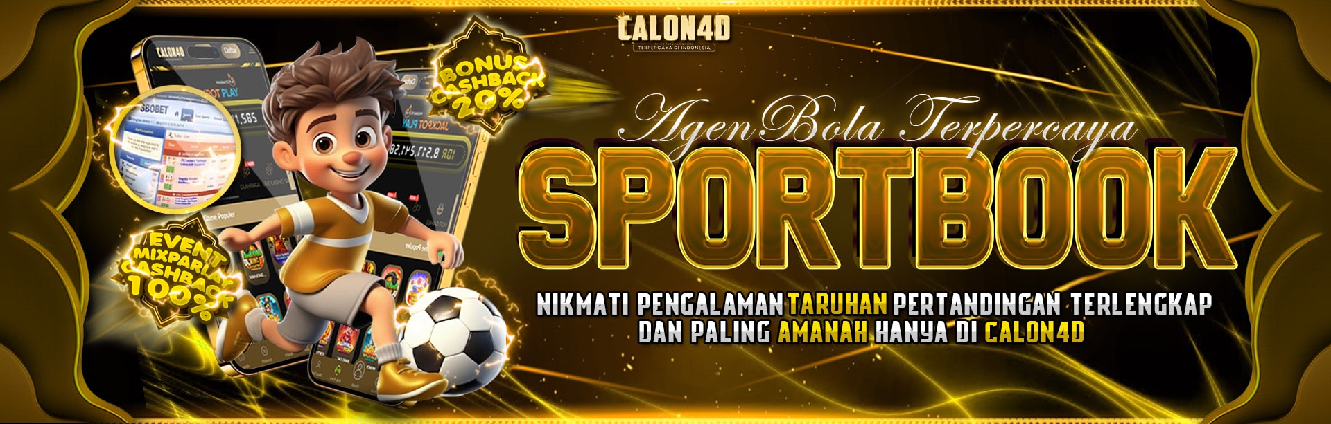 BONUS CASHBACK 20% SPORTBOOKS 