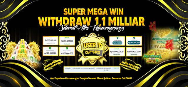 BUKTI KEMENANGAN BESAR PG SOFT DI CALON4D	