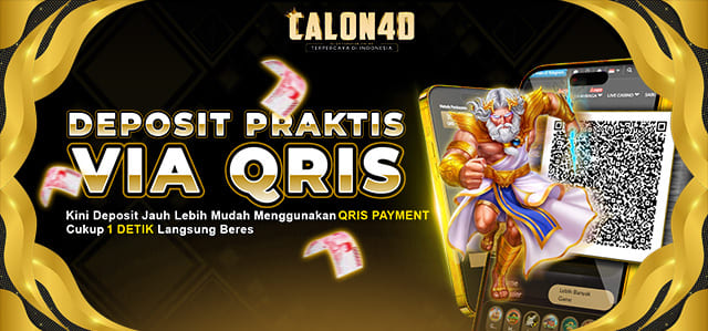 DEPOSIT LEBIH MUDAH DENGAN QRIS	