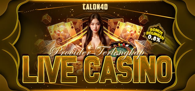 PROVIDER  LIVE CASINO TERLENGKAP
