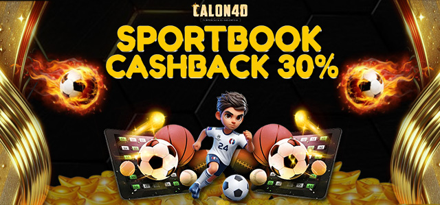 BONUS CASHBACK 30% SPORTBOOKS 