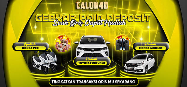 GEBYAR POIN DEPOSIT SCAN QRIS DAPAT HADIAH