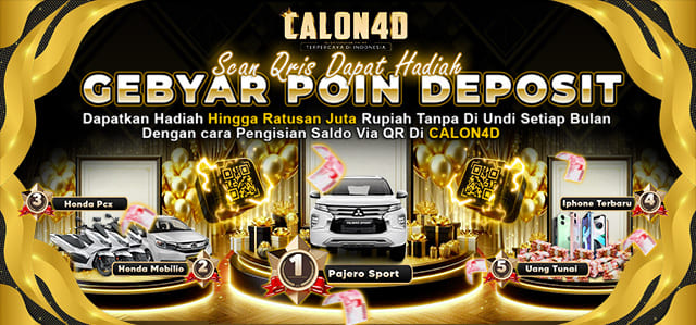 GEBYAR POIN DEPOSIT SCAN QRIS DAPAT HADIAH
