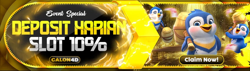 BONUS DEPOSIT HARIAN 10% GAME SLOTS