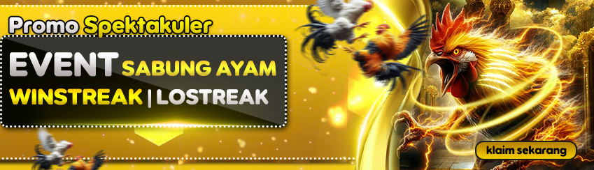 EVENT WINSTREAK - LOSESTREAK SABUNG AYAM WS168 & SV388/SVENUS